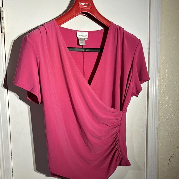 Coldwater Creek Pink Blouse - Picture 1 of 6